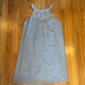 Powder Blue Shift Dress
